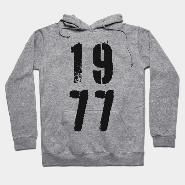 1977 Hoodie by n23tees